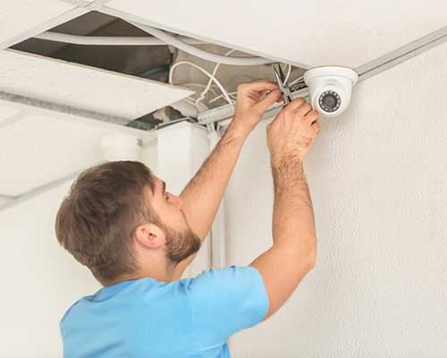 CCTV camera installation by Malai Agency